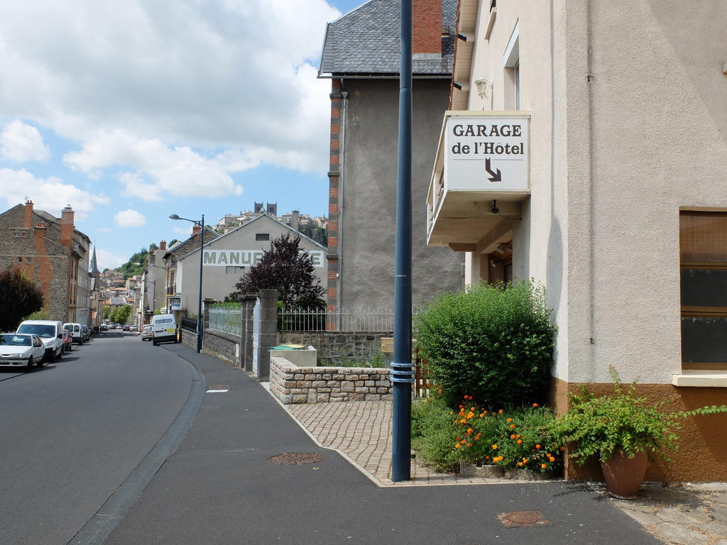 Hotel Les Messageries Saint-Flour  Exterior foto